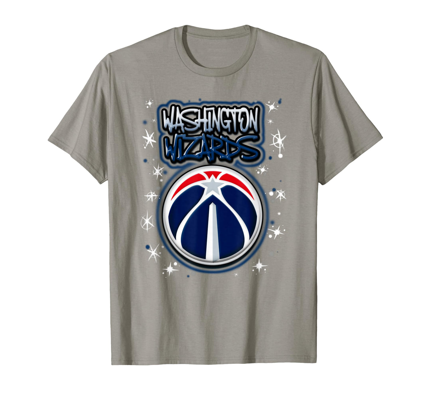 NBA Washington Wizards Airbrush Logo T-Shirt