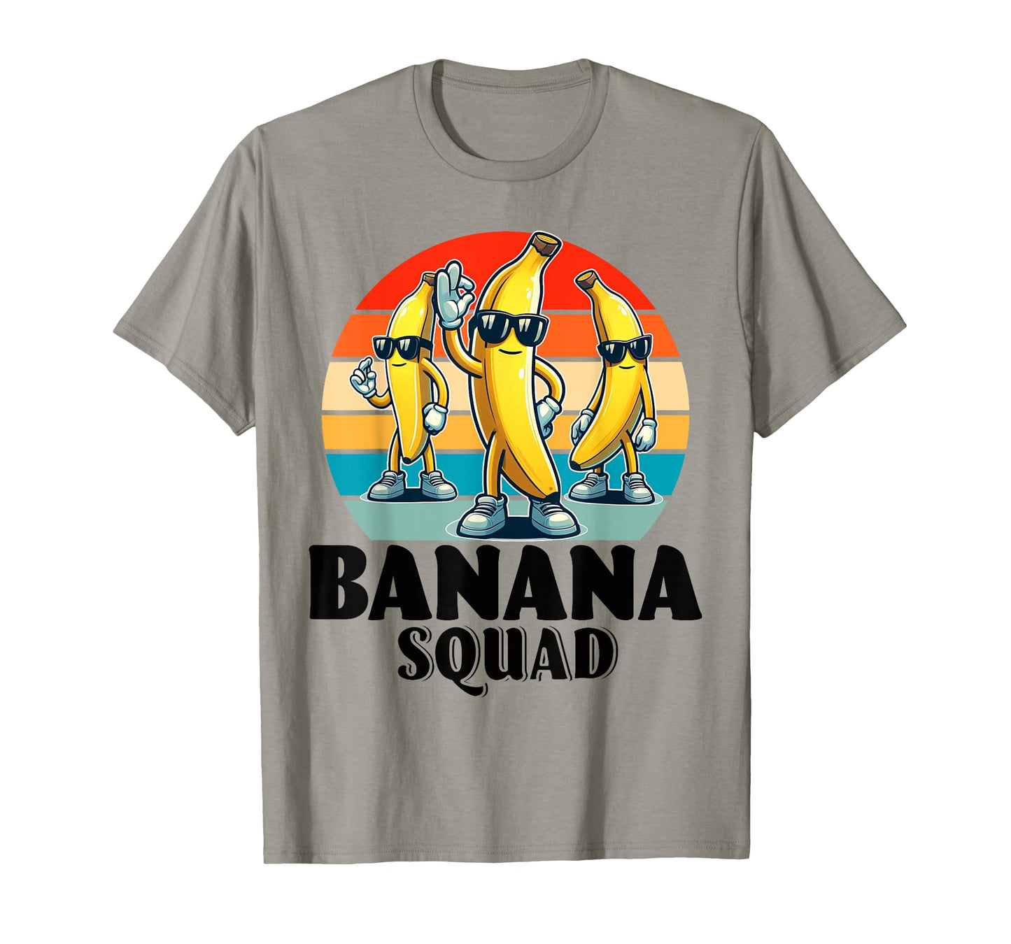Bananas Shirt Men Women Cute Banana Gifts Funny Banana Squad T-Shirt
