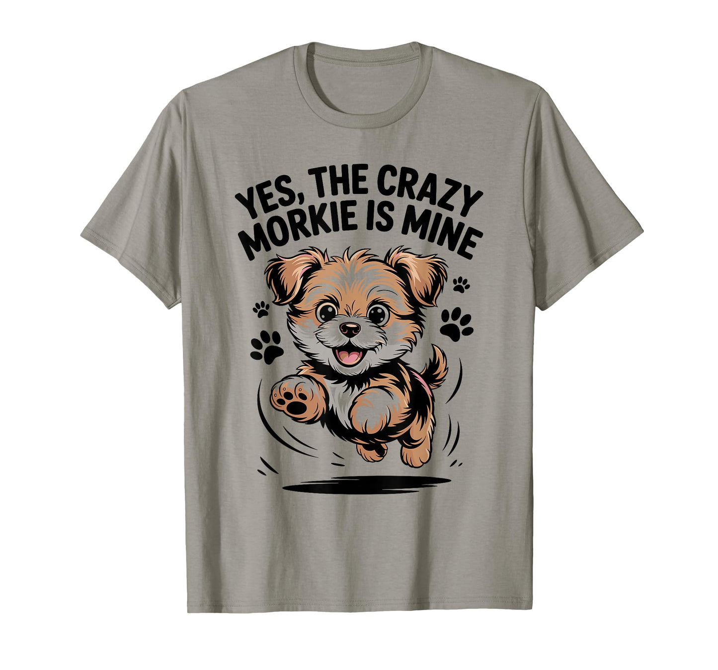 Fun Small Toy Dog Breed Pet Maltese Owner Funny Cute Morkie T-Shirt