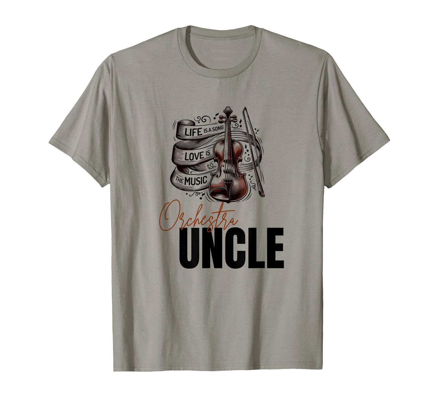 Orchestra Uncle, Family Classical Music Supporter T-Shirt