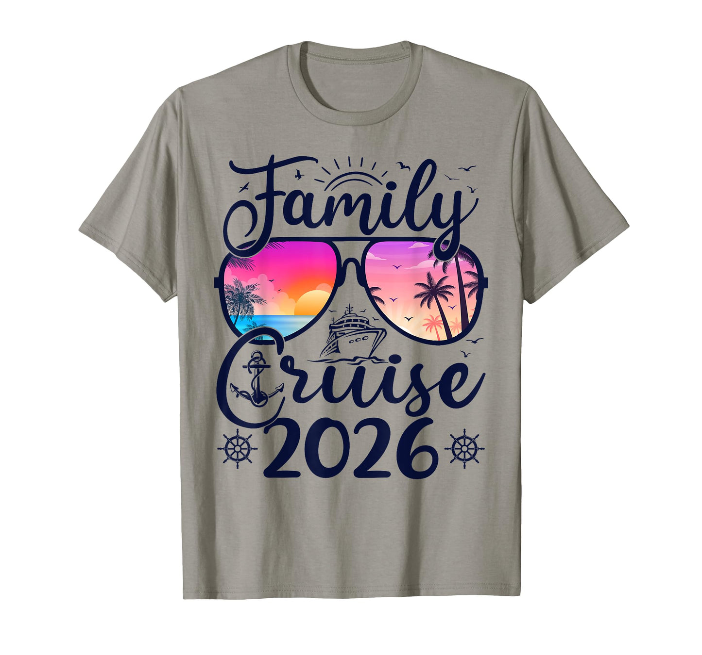 Family Cruise 2026 Summer Vacation Matching Family Cruise T-Shirt