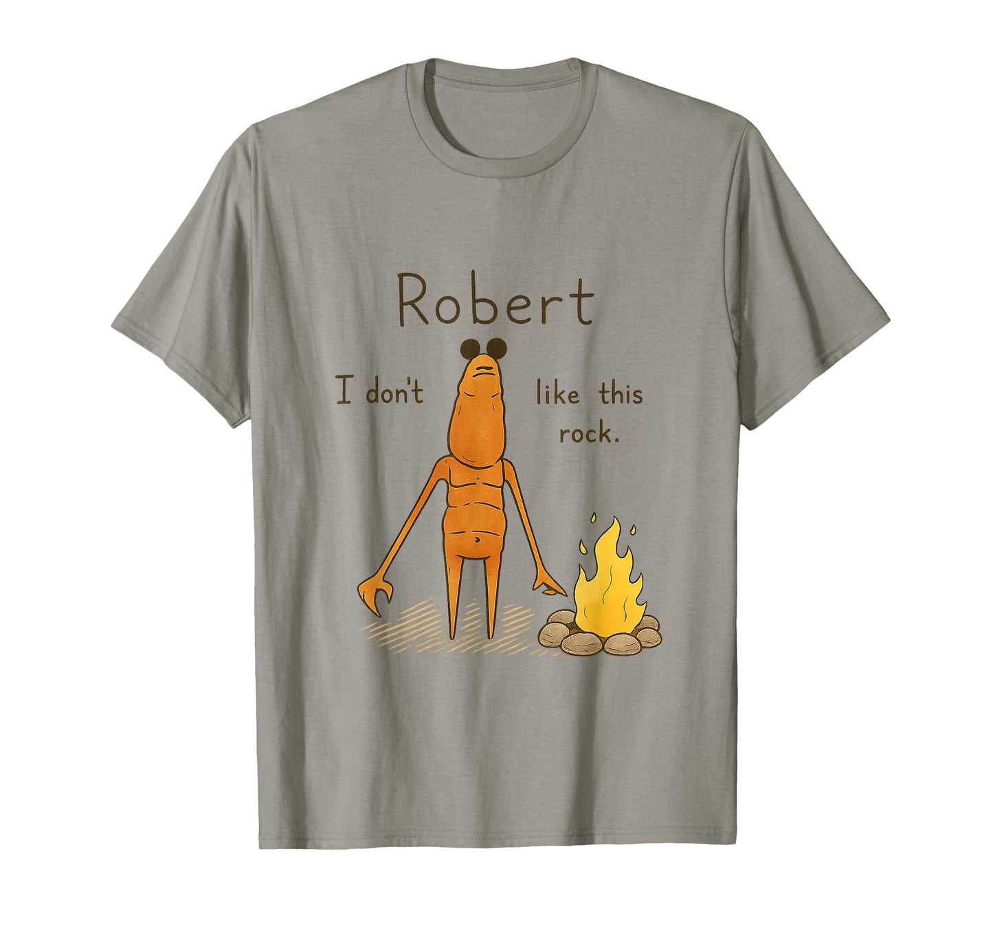 Robert I Don’t Like This Rock Marcus The Worm Meme T-Shirt