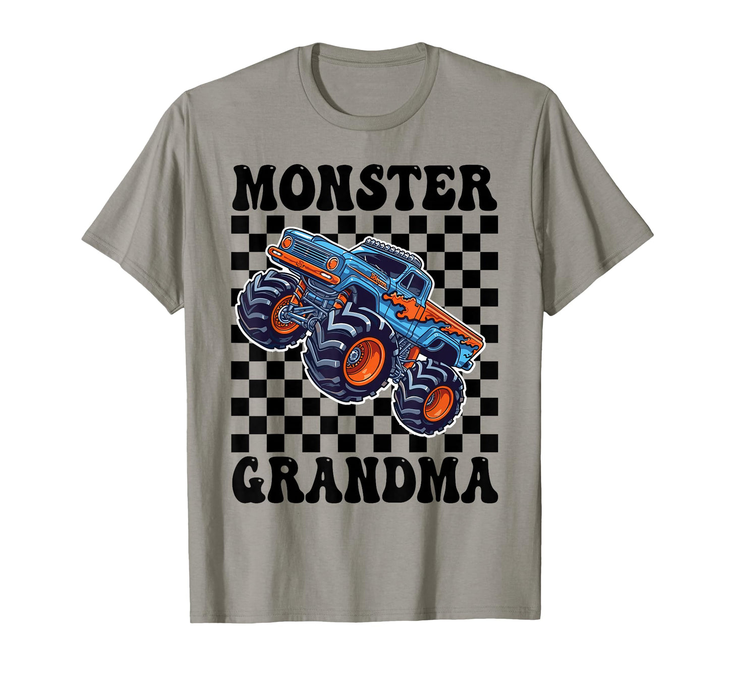 Monster Truck Grandma Family Matching Monster Trucks T-Shirt