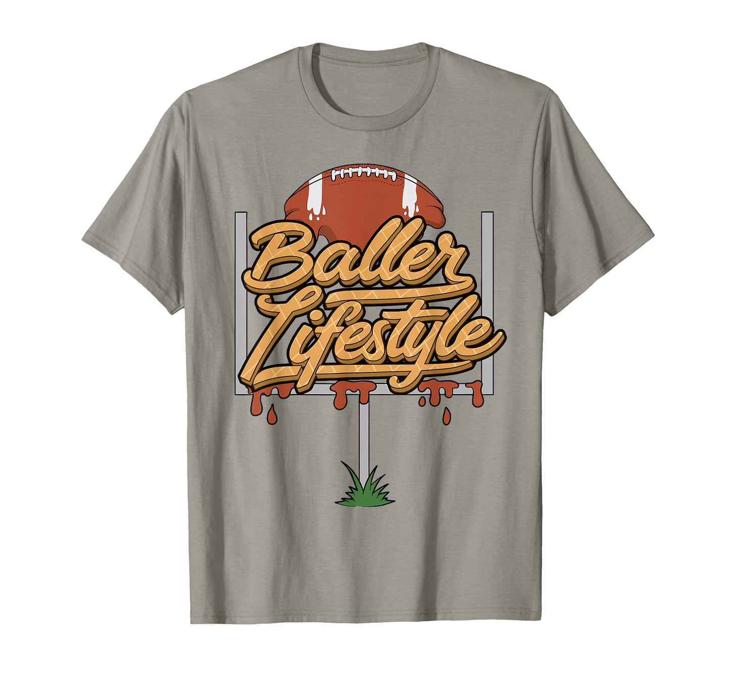 Football Lifestyle Baller Lifestyle Ice Cream Drip Men Boys T-Shirt