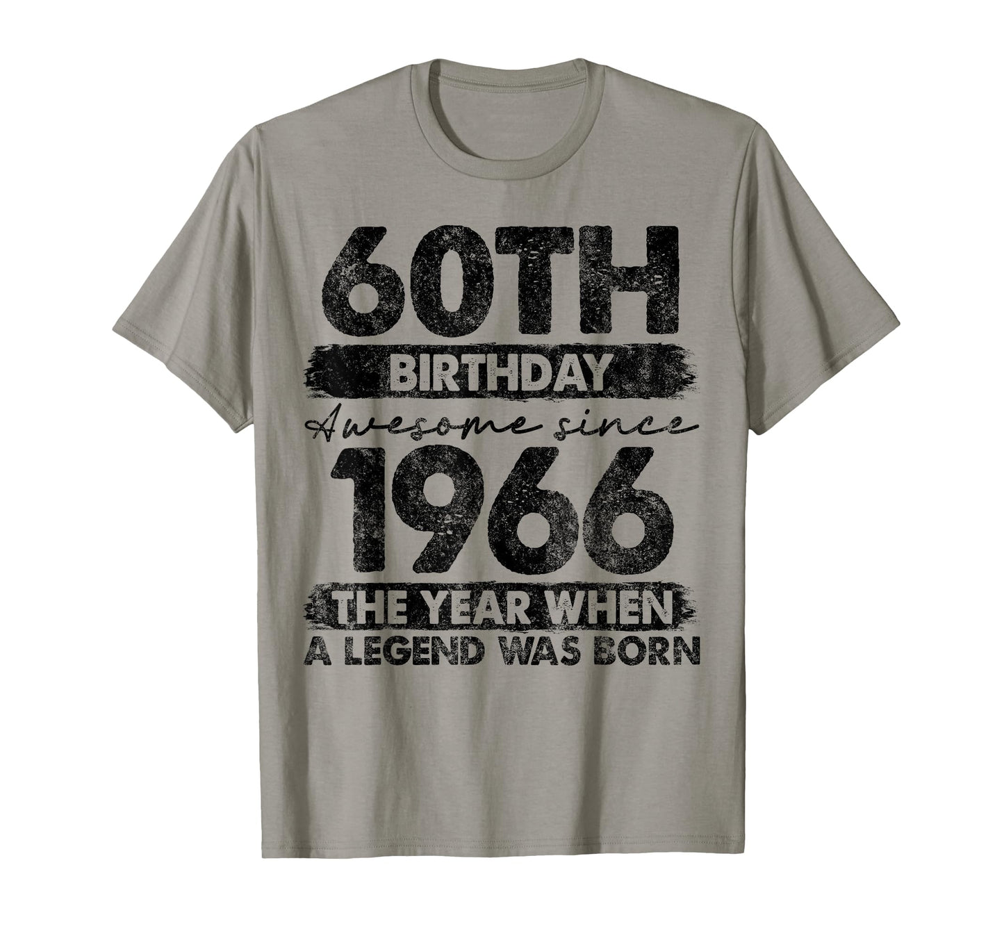 60 Year Old Gifts Vintage 1966 Limited Edition 60th Birthday T-Shirt