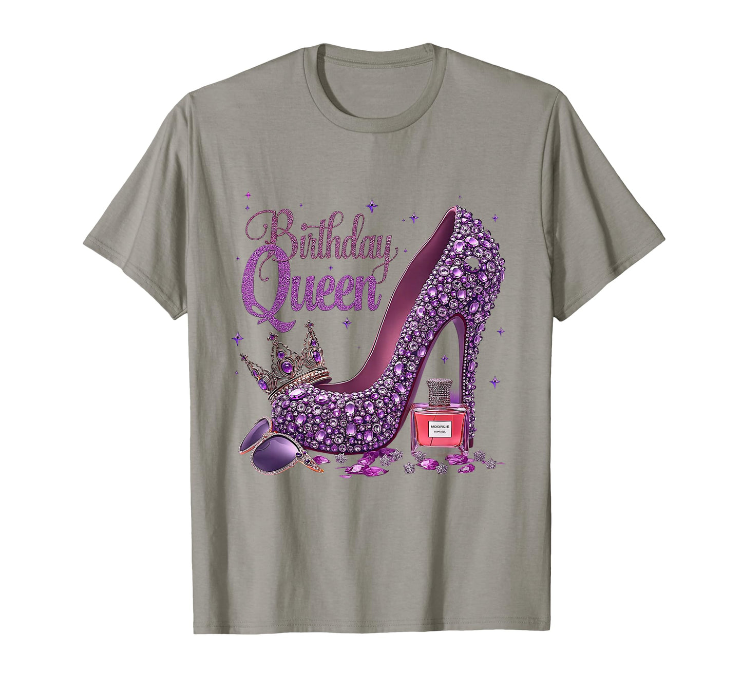 Birthday Queen Happy Birthday Party Girls Women T-Shirt