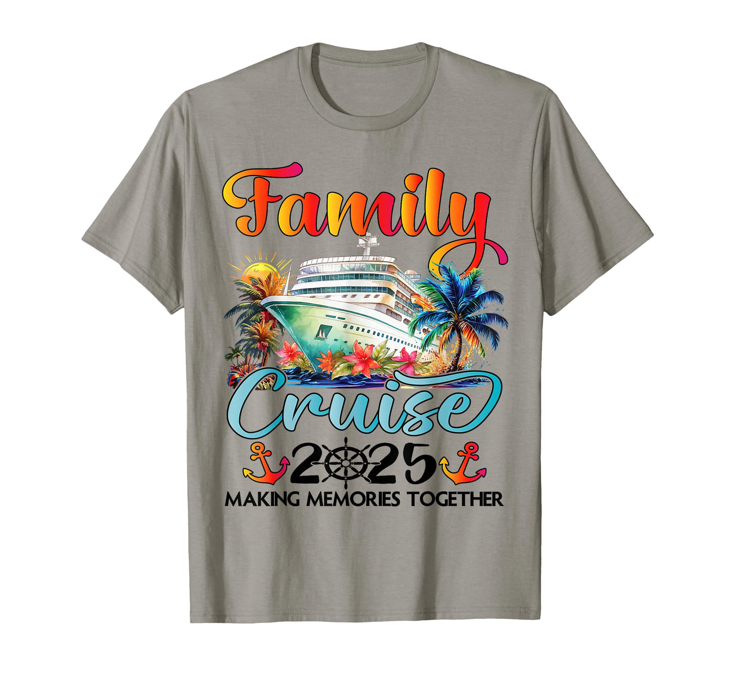 Family Cruise 2025 Family Matching Cruise Ship Vacation Trip T-Shirt