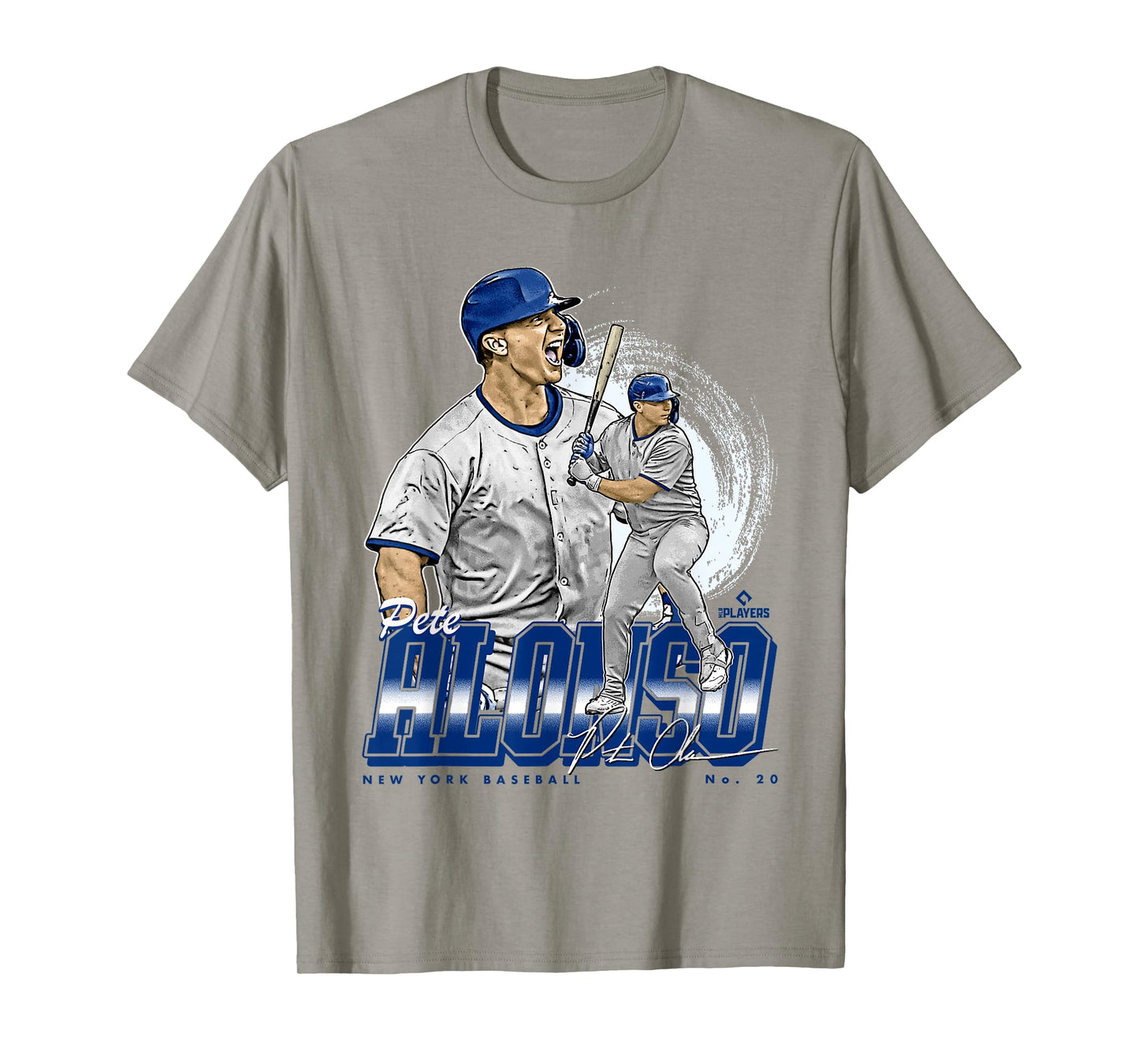 Pete Alonso | New York M MLB Baseball Players| MLBPAL302N T-Shirt
