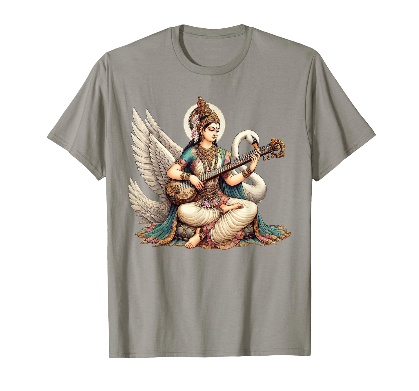 Hindu Saraswati Goddess Ancient Mythology Hinduism T-Shirt