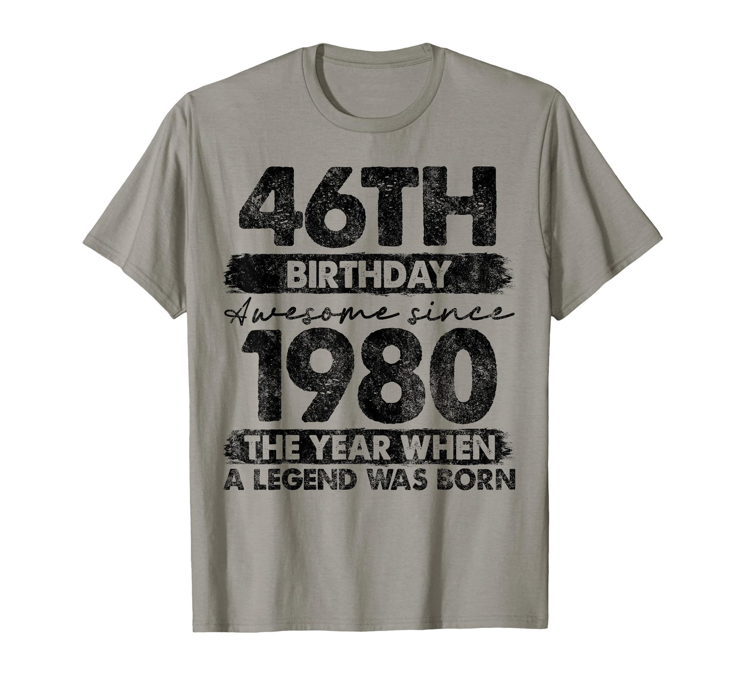 46 Year Old Gifts Vintage 1980 Limited Edition 46th Birthday T-Shirt