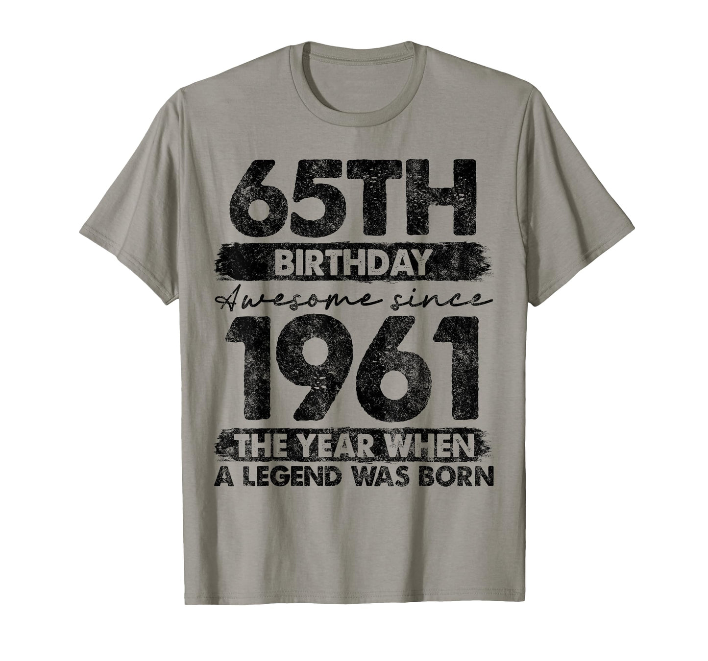 65 Year Old Gifts Vintage 1961 Limited Edition 65th Birthday T-Shirt