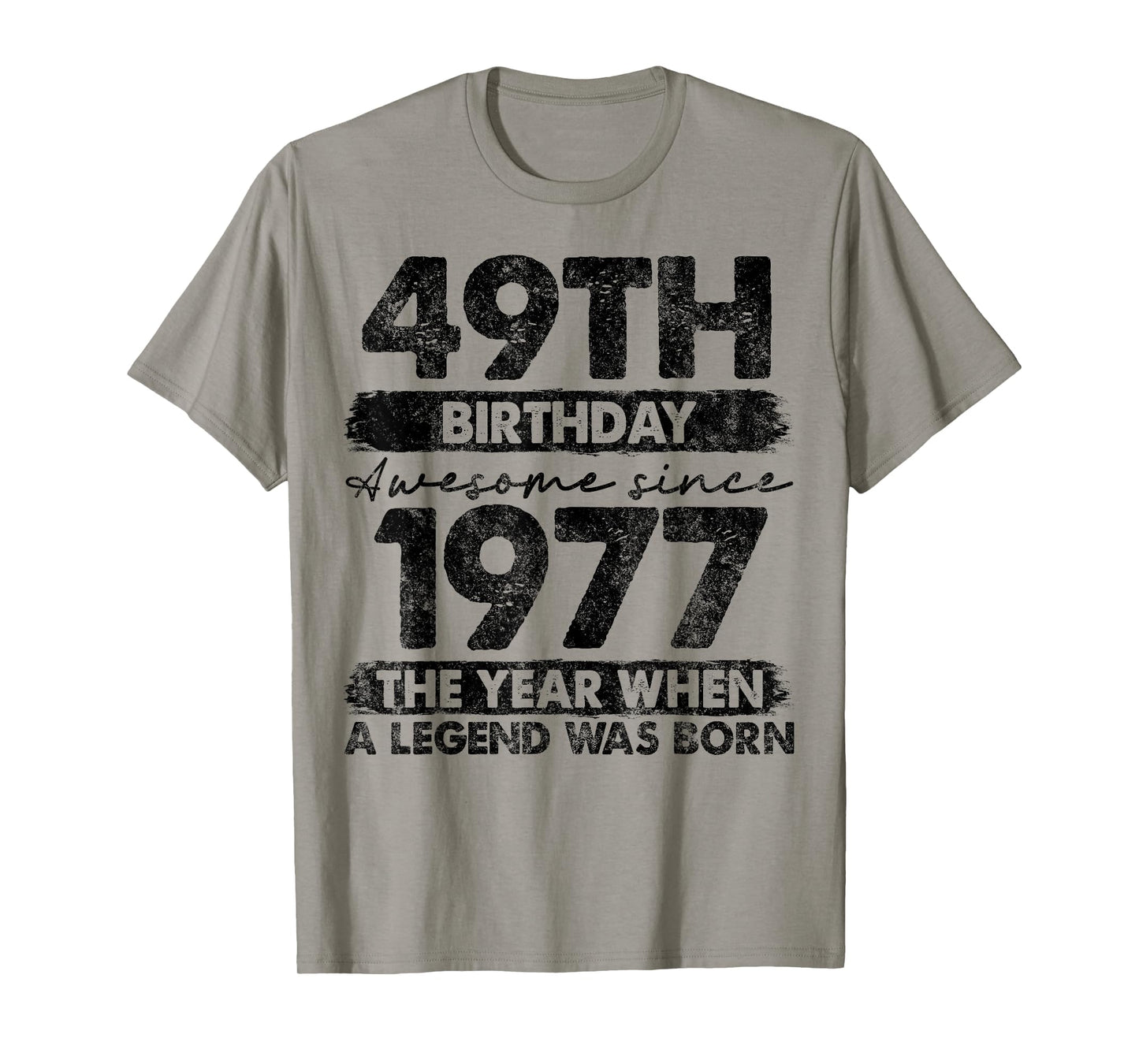 49 Year Old Gifts Vintage 1977 Limited Edition 49th Birthday T-Shirt