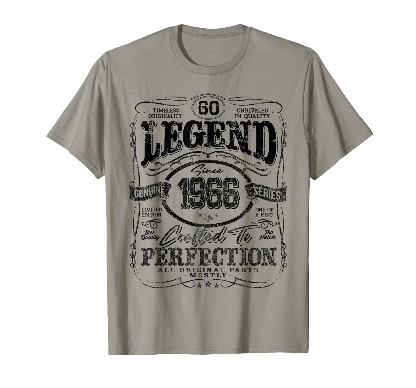Vintage 1966 Limited Edition Shirt 60 Year Old 60th Birthday T-Shirt