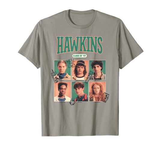 Stranger Things Hawkins Class of 87 Officially Licensed T-Shirt