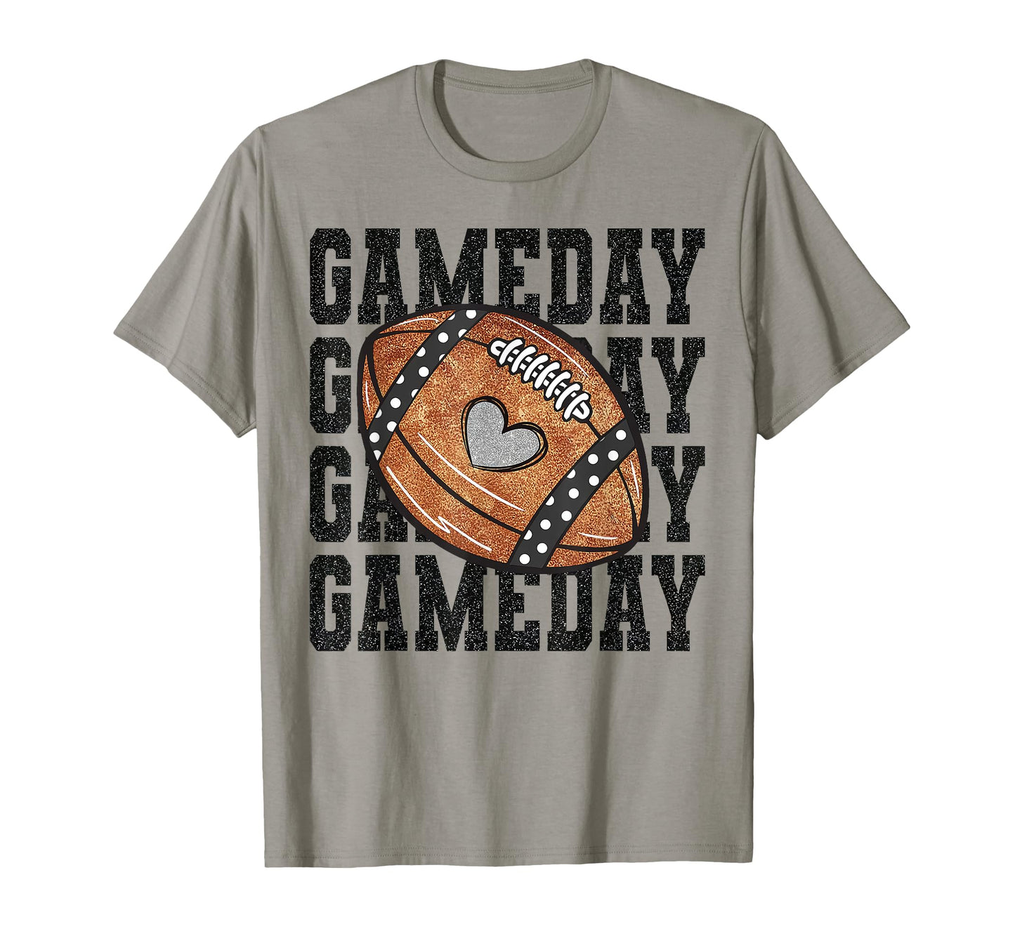 Game Day Football Game Day Vibes Football Lover Women Men T-Shirt