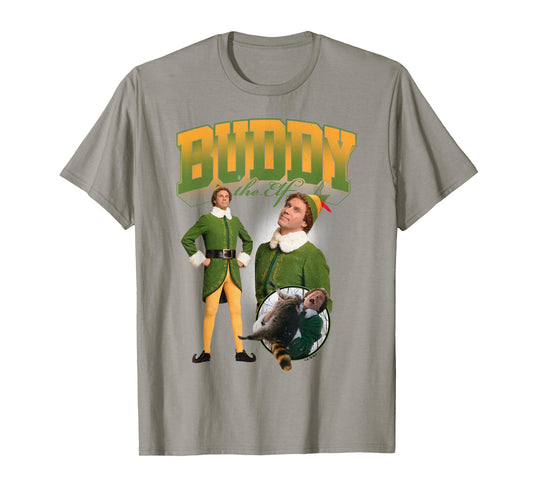 Elf Christmas Buddy The Elf Funny Portrait Collection T-Shirt