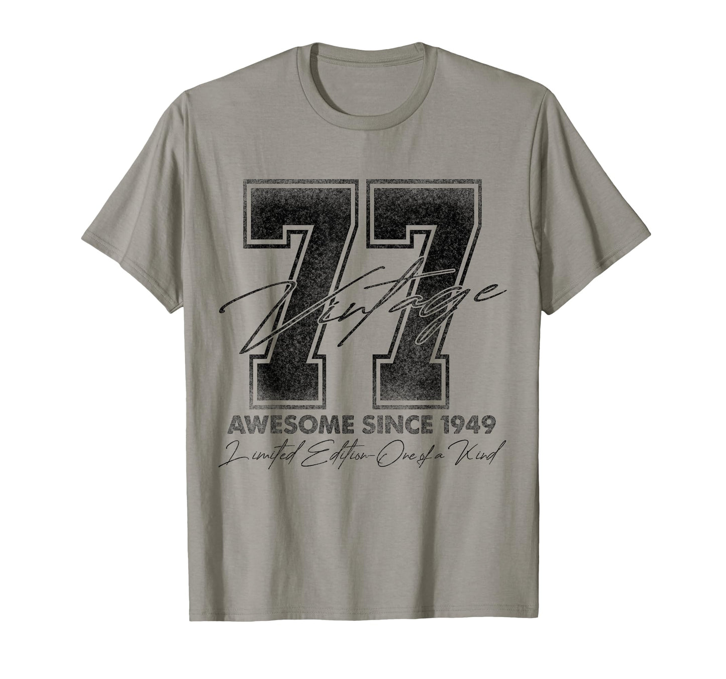 77 Year Old Gifts Vintage 1949 Limited Edition 77th Birthday T-Shirt