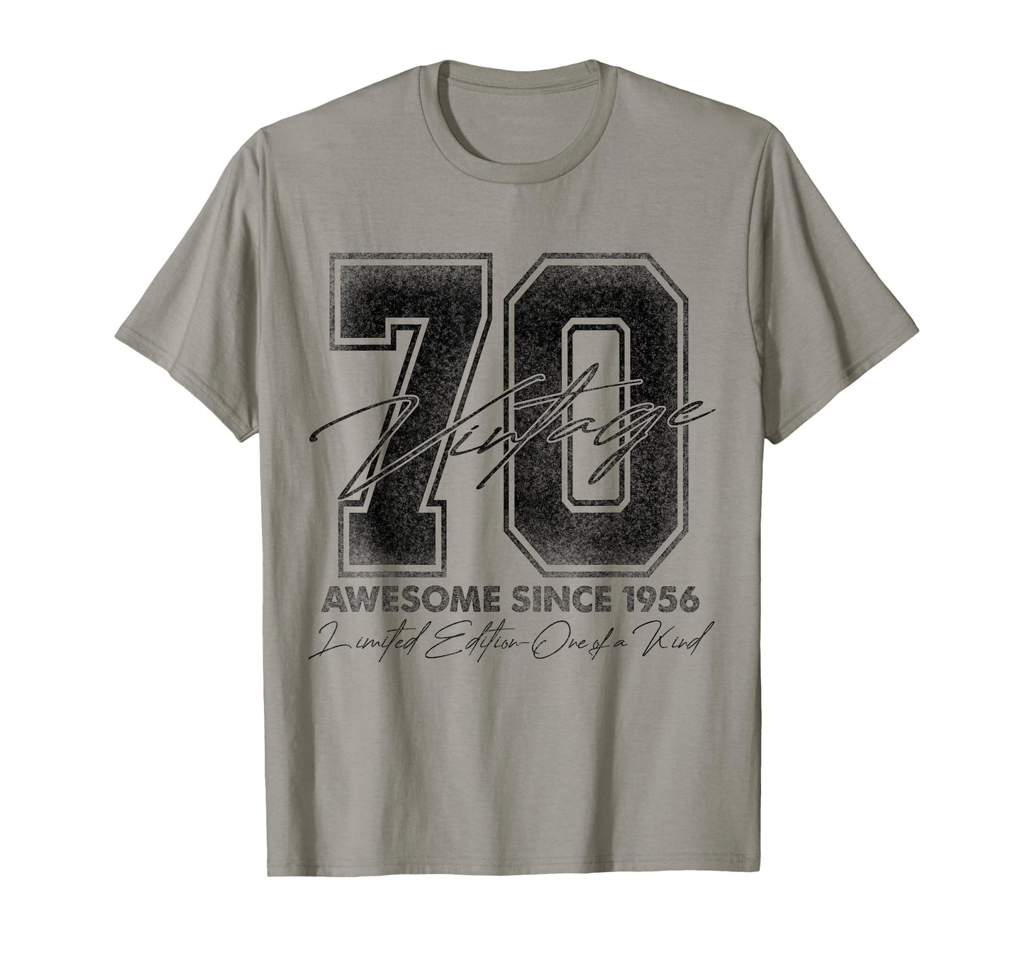 70 Year Old Gifts Vintage 1956 Limited Edition 70th Birthday T-Shirt