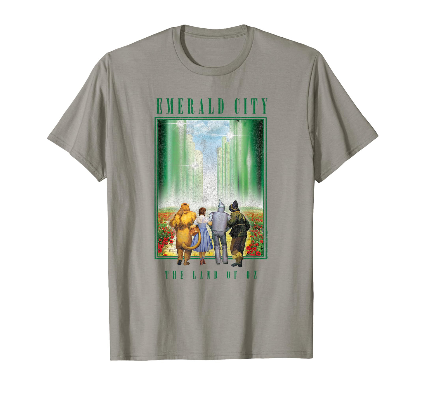 Wizard of Oz Travel to The Emerald City Vintage Movie T-Shirt