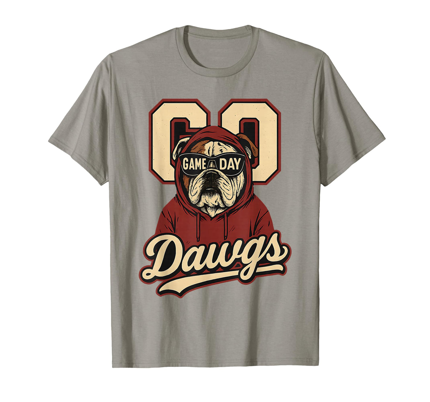 Bulldogs Graphic Go Dawg Men Women Kid Boy Girl T-Shirt