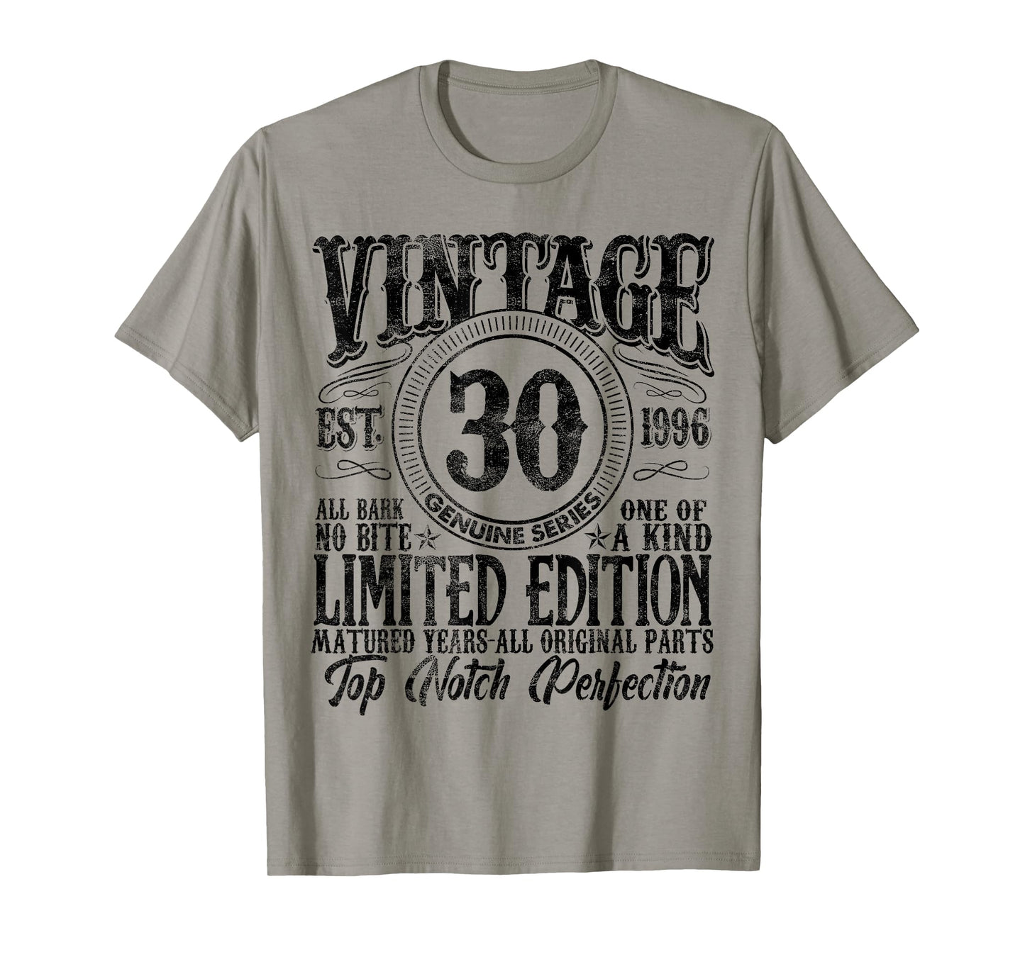 30 Year Old Gifts Vintage 1996 Limited Edition 30th Birthday T-Shirt