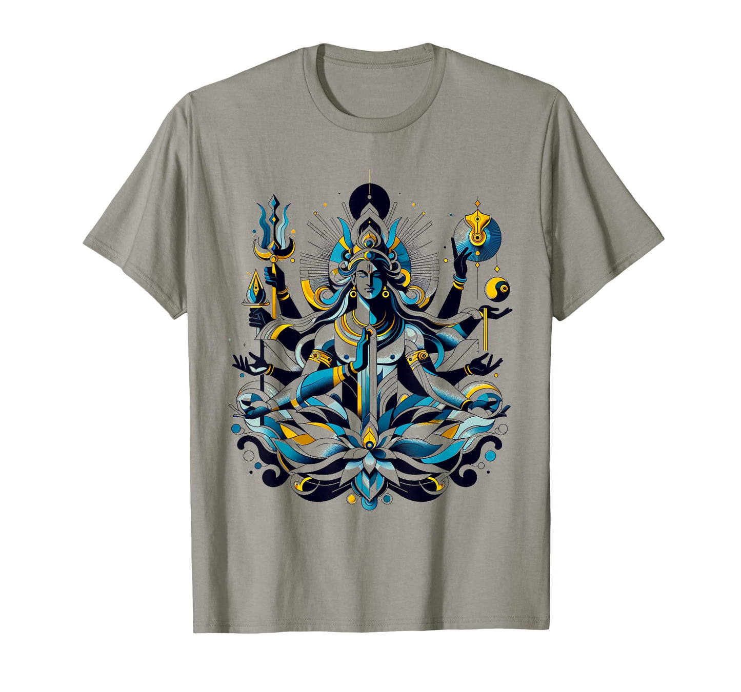 Mythothreads Hindu Mythology Gods and Goddesses Hinduism Deity Vishnu Spirituality T-Shirt