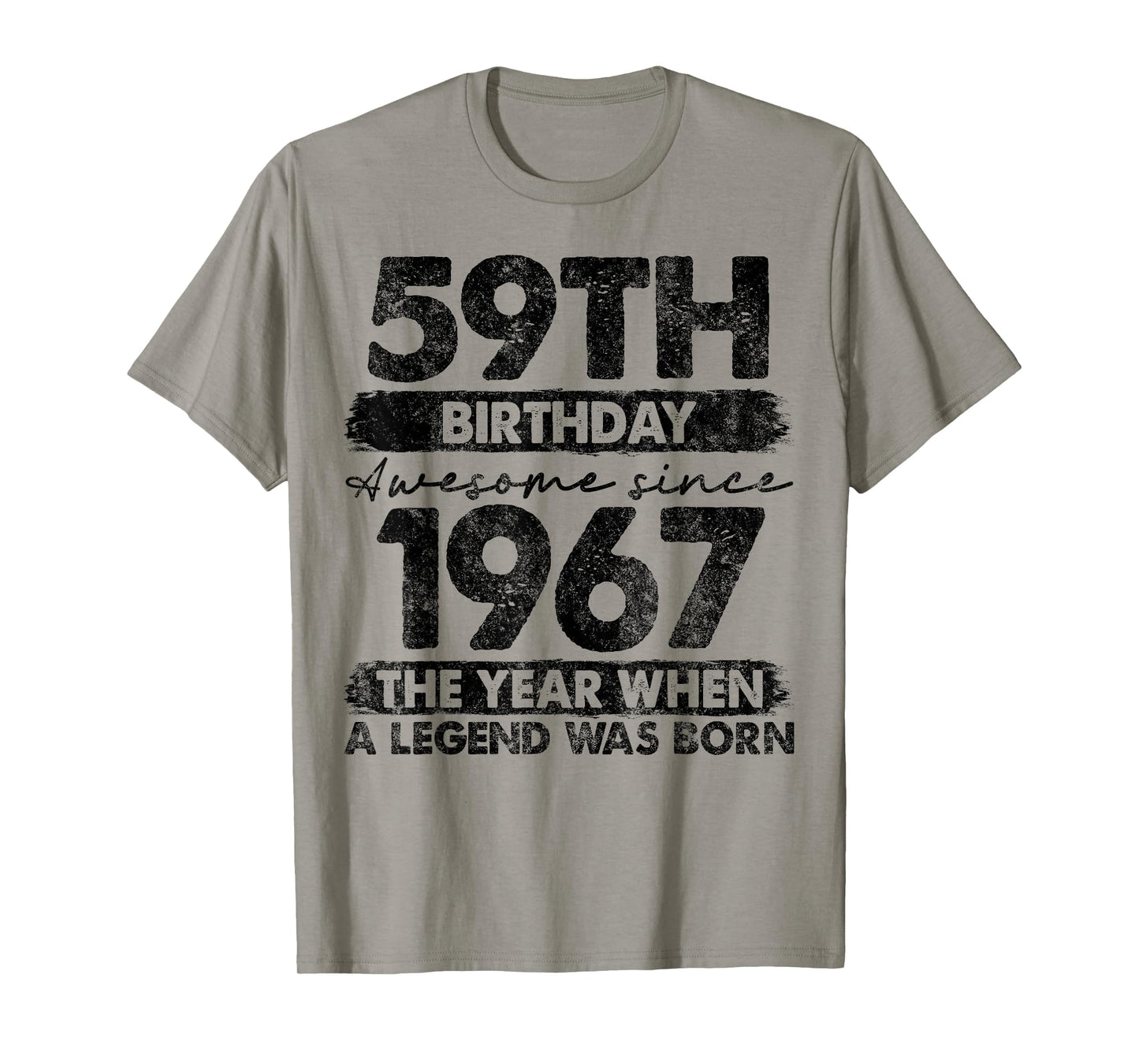 59 Year Old Gifts Vintage 1967 Limited Edition 59th Birthday T-Shirt