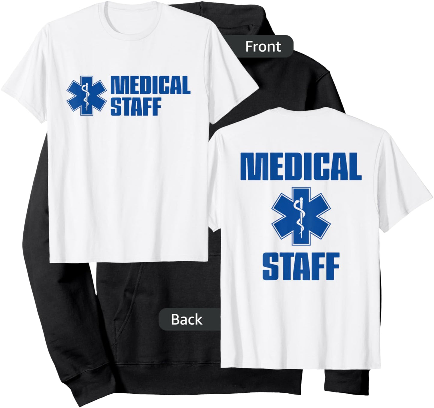 Medical Staff for Events, Concerts, Hospital Hoodie - Hoodie | Black