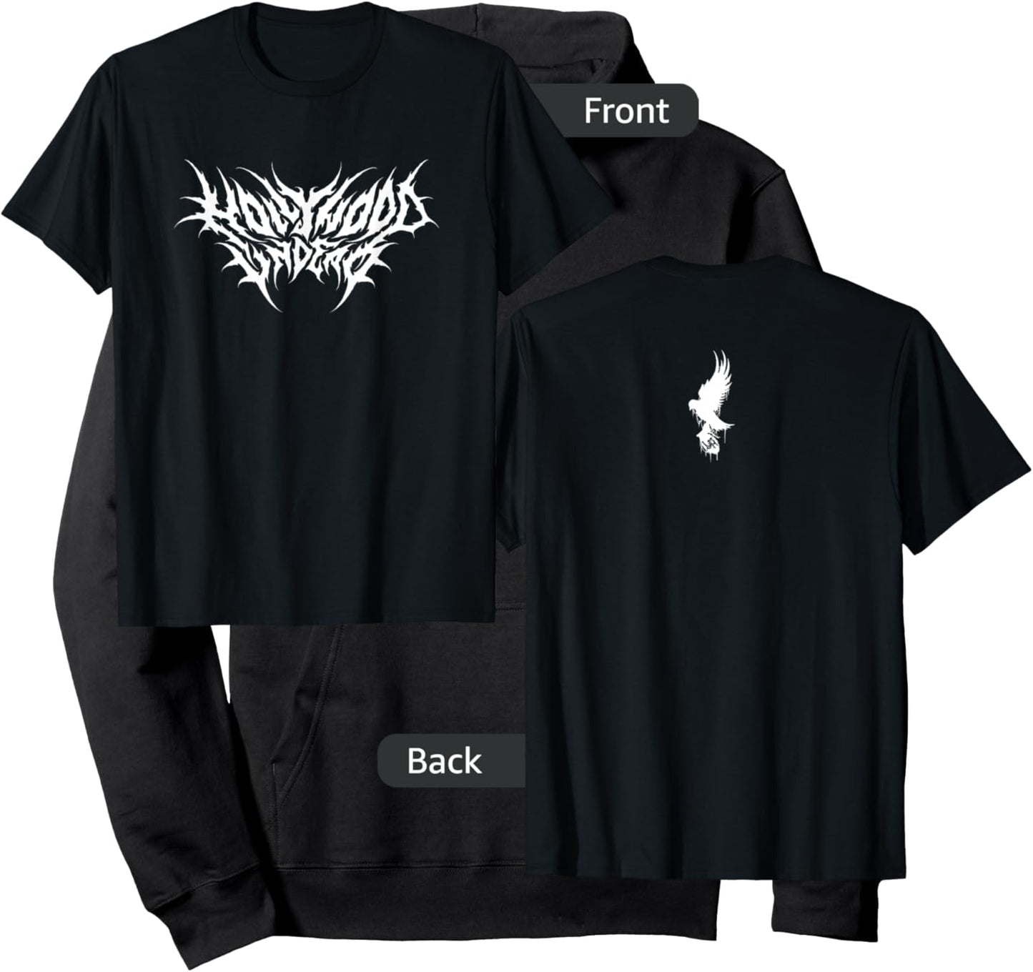 Hollywood Undead - Official Merchandise - Death Metal Dove Hoodie - Hoodie | Black