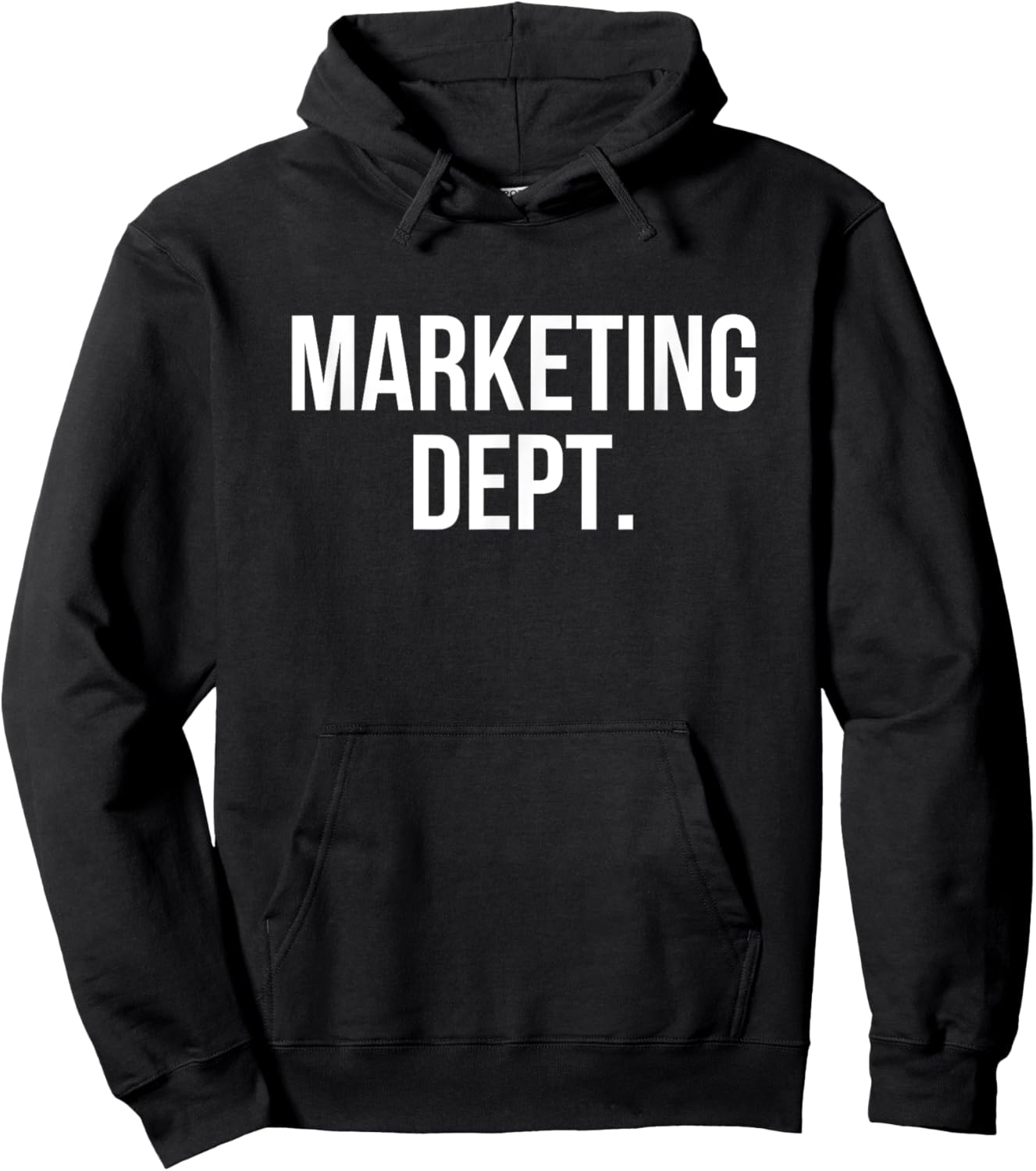 Marketing Dept. College Marketing Major Hoodie - Hoodie | Black