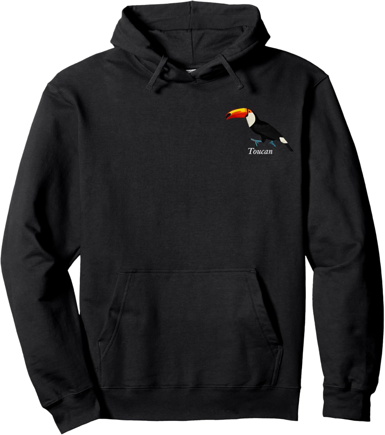 Toucan Bird Birdlover Birdwatcher Animal Birding Biologist Hoodie - Hoodie | Black