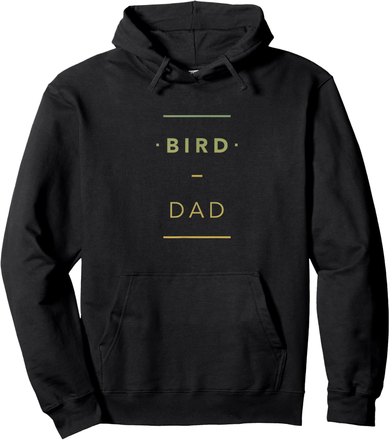 Bird - Dad - Birds - Aesthetic Animal Pet - Men Hoodie - Hoodie | Black