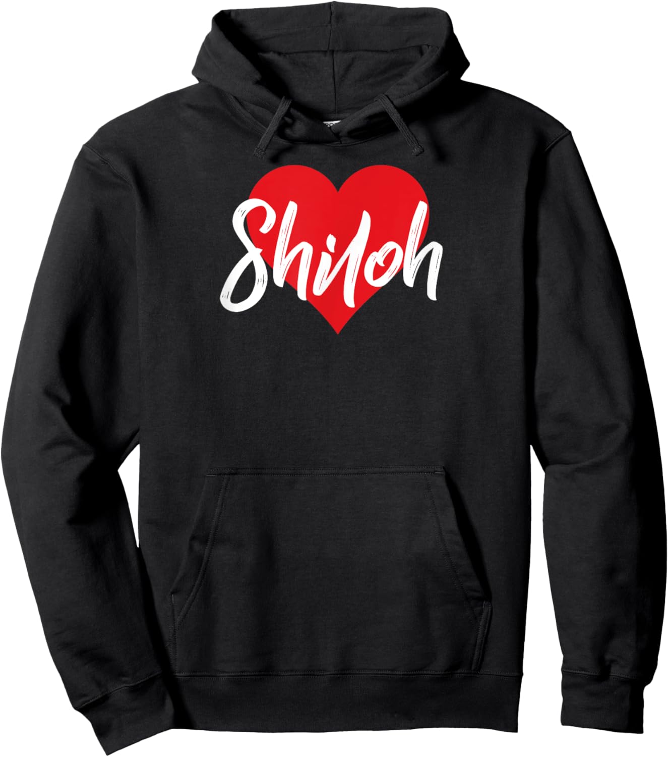 I Love Shiloh First Name I Heart Named Hoodie - Hoodie | Black