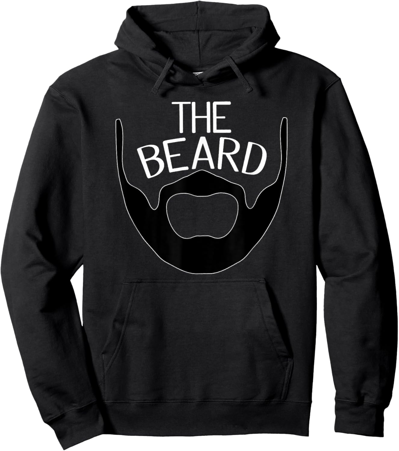 Beauty And The Beard, Matching Couples Hoodie - Hoodie | Black