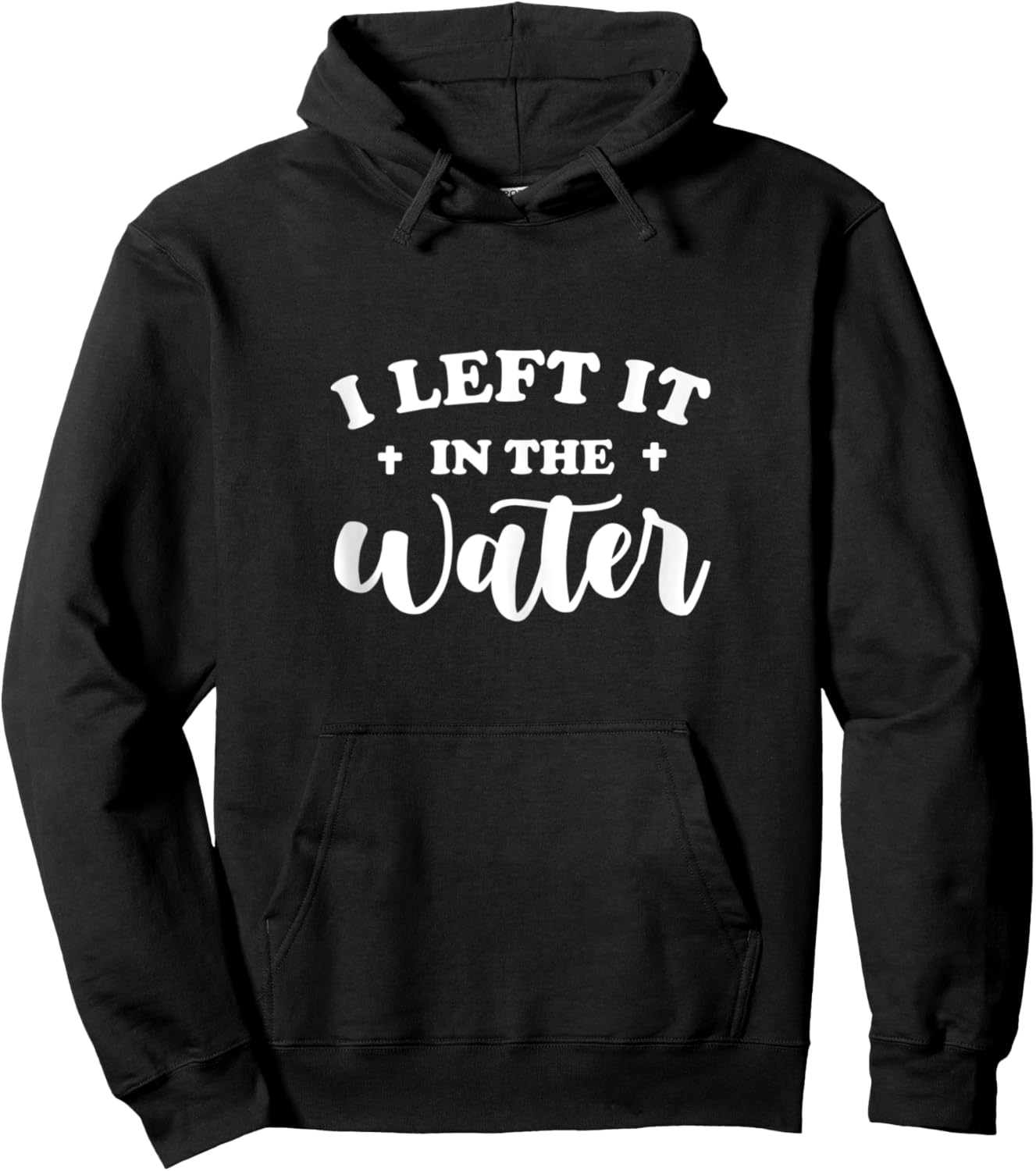 Baptism Christian Faith - I Left It In The Water Hoodie - Hoodie | Black