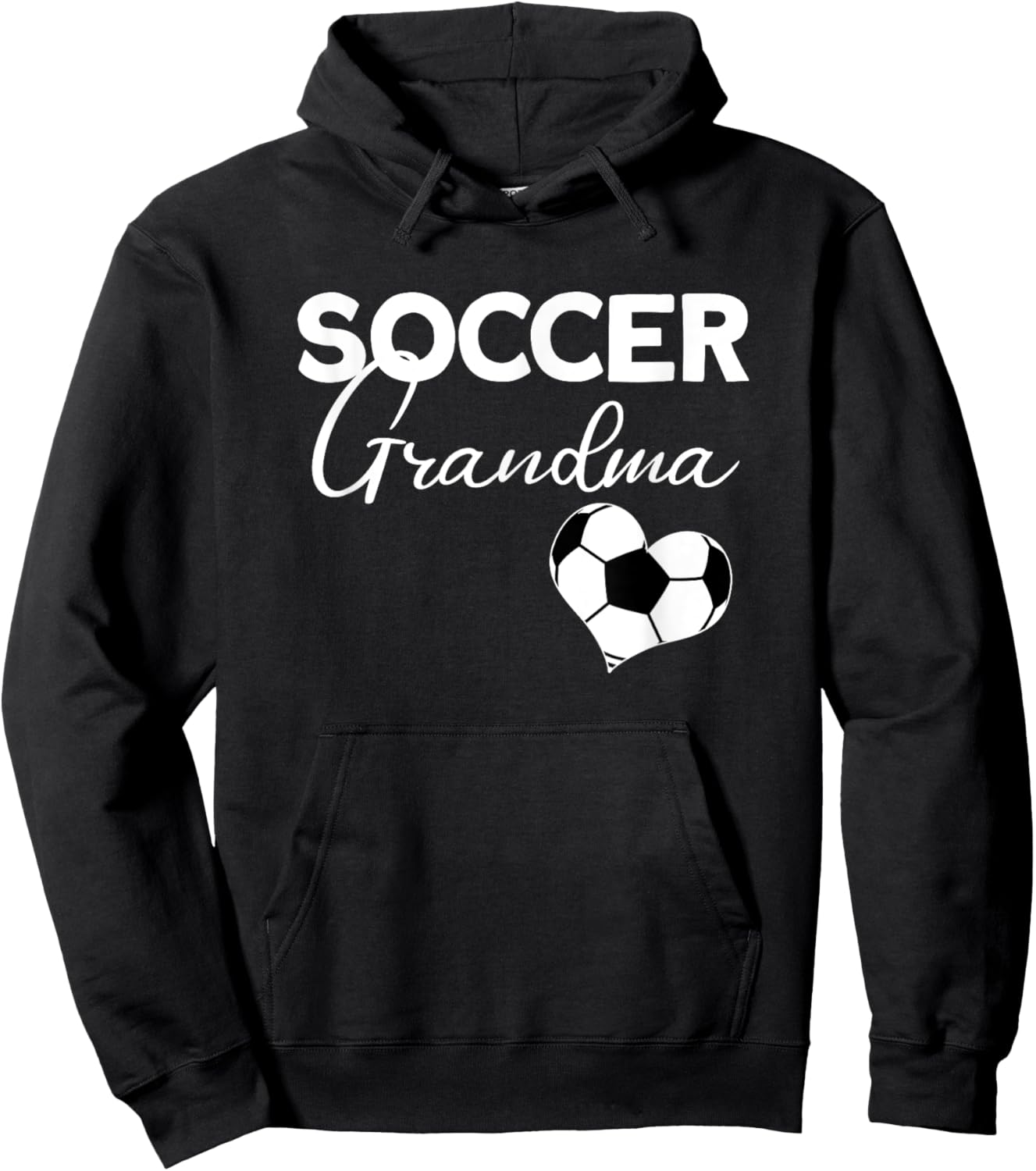 Soccer Grandma - Soccer Player Funny Soccer Hoodie - Hoodie | Black