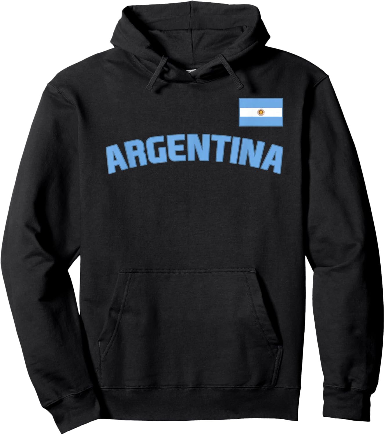 Argentina Flag Argentinian Pride International Country Hoodie - Hoodie | Black