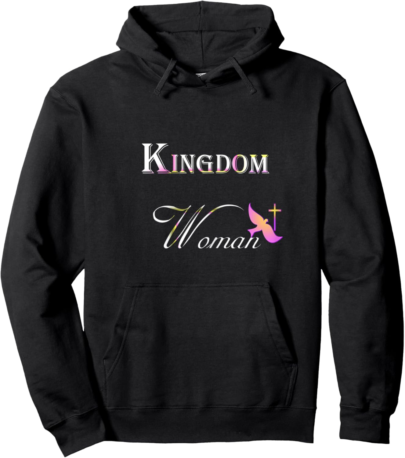King Woman-Woman In The Kingdom Of God Hoodie - Hoodie | Black