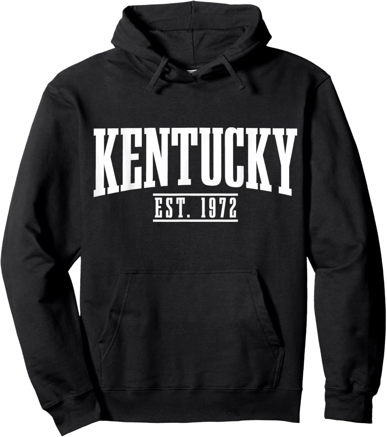 Kentucky Est. 1972 Vintage Hoodie - Hoodie | Black