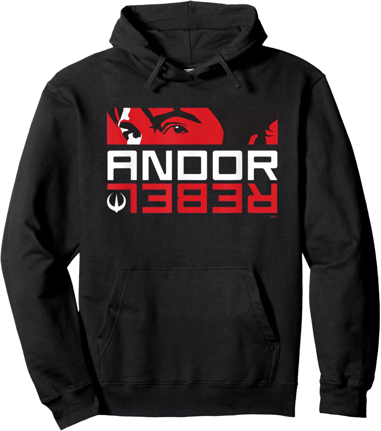 Star Wars Andor Cassian Andor Rebel Hoodie - Hoodie | Black