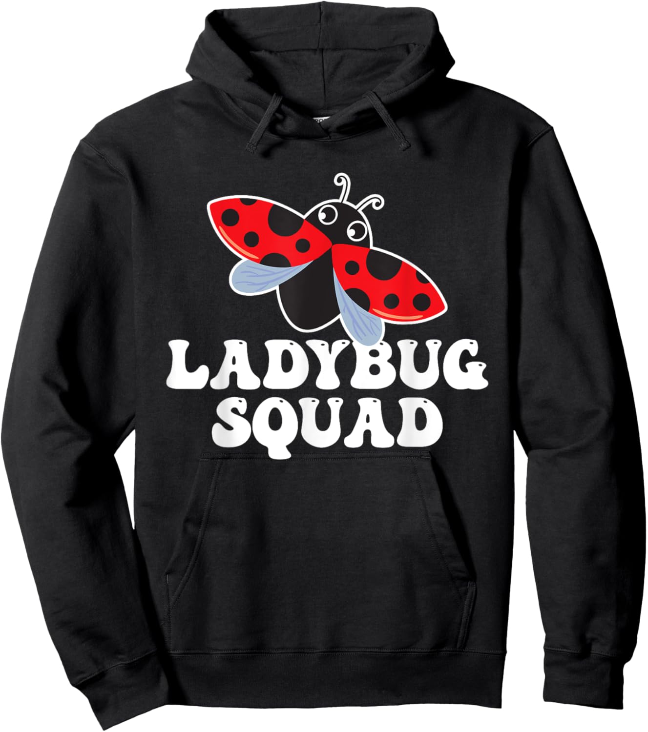 Ladybug Squad - Entomologist Beetle Insect Lover Entomophile Hoodie - Hoodie | Black