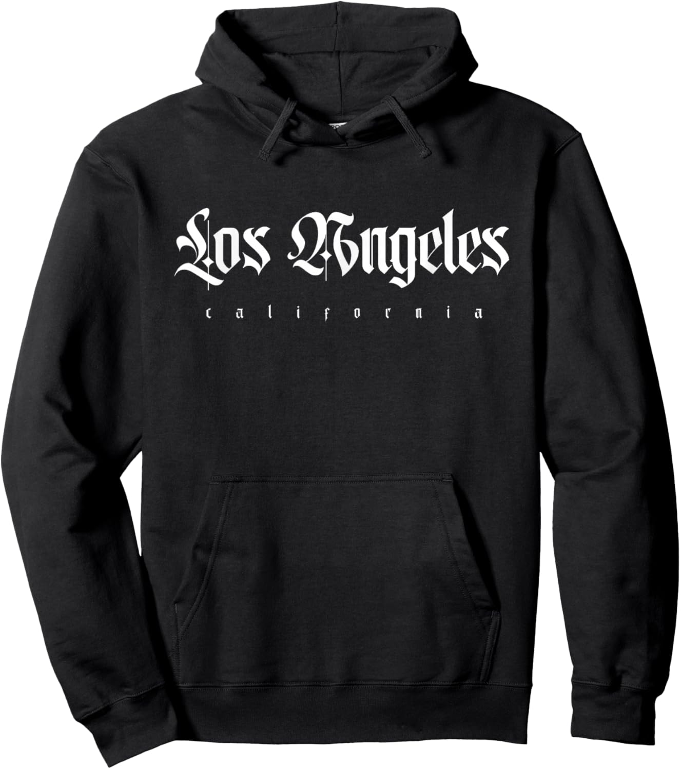 Los Angeles California Novelty Hoodie - Hoodie | Black
