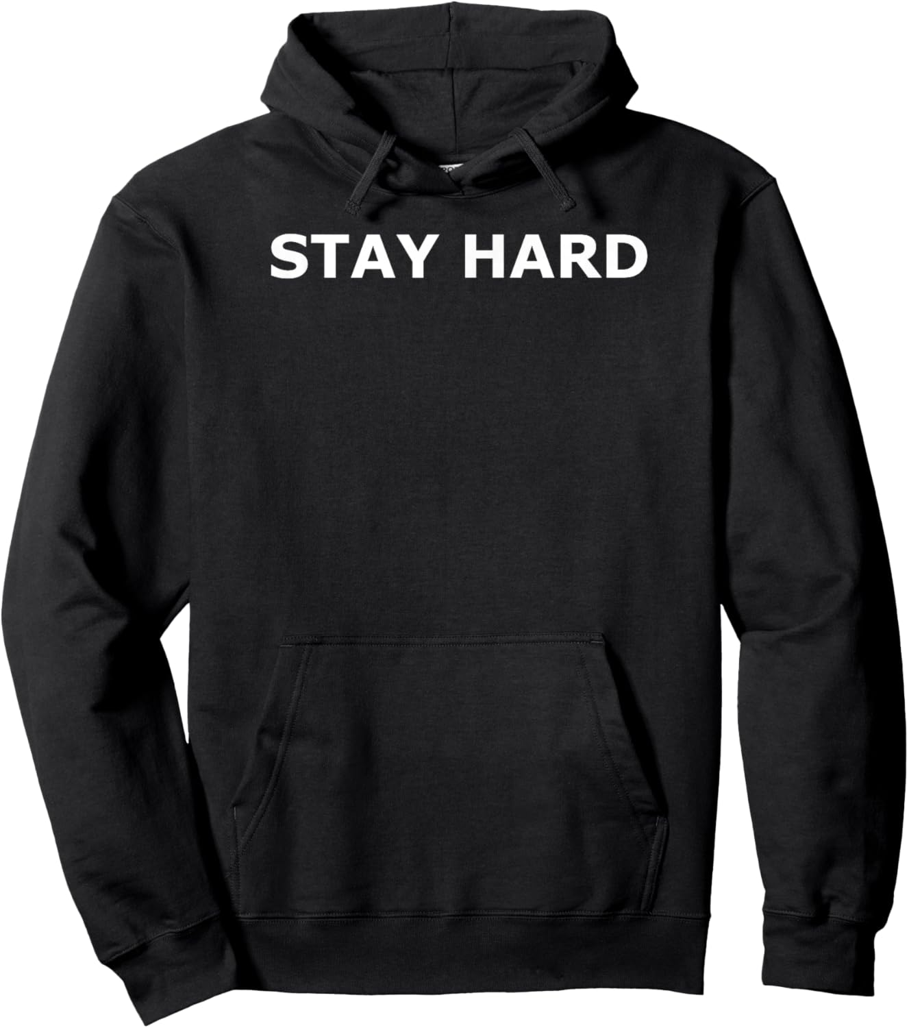Stay Hard Hoodie - Hoodie | Black