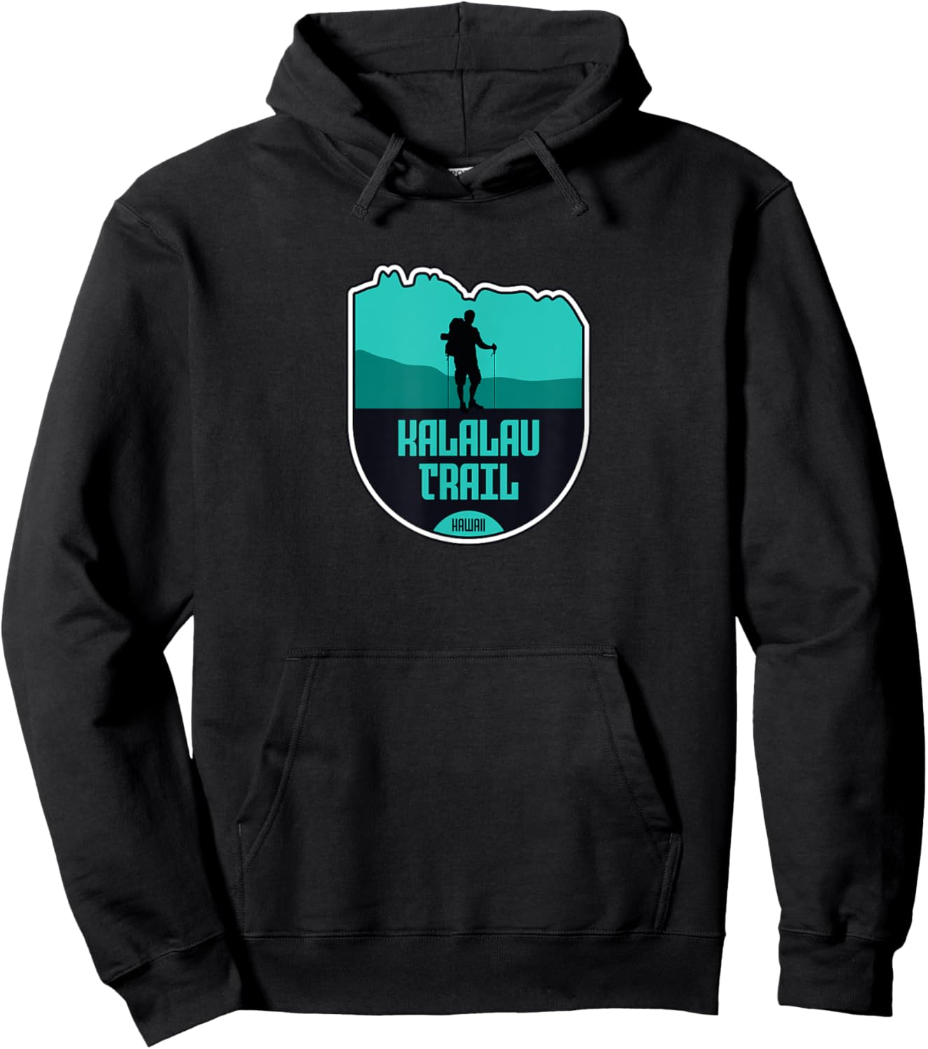 Kalalau Trail - Hawaii, United States Hoodie - Hoodie | Black