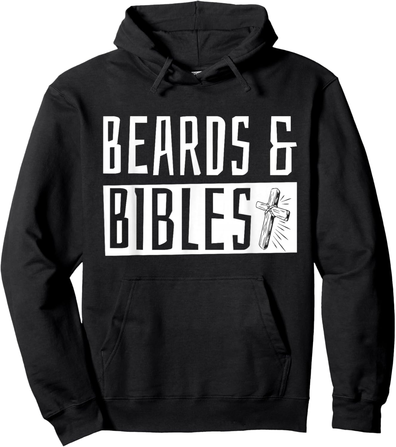 Beards and Bibles Hoodie - Hoodie | Black