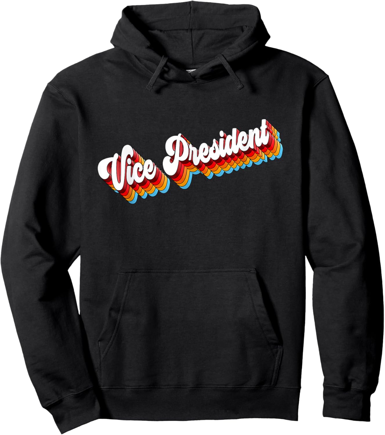Vice President Job Appreciation Retro Hoodie - Hoodie | Black