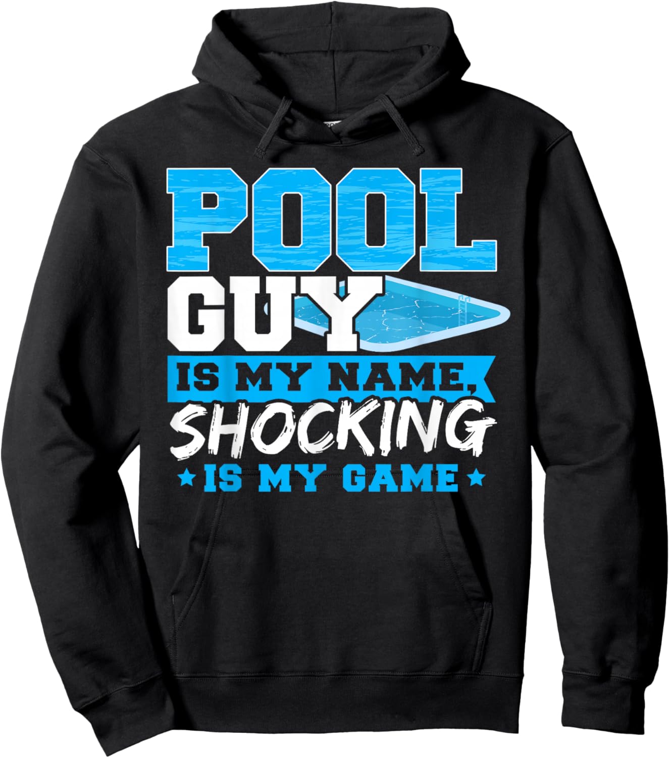 Pool Guy Design for an Pool Boy Hoodie - Hoodie | Black