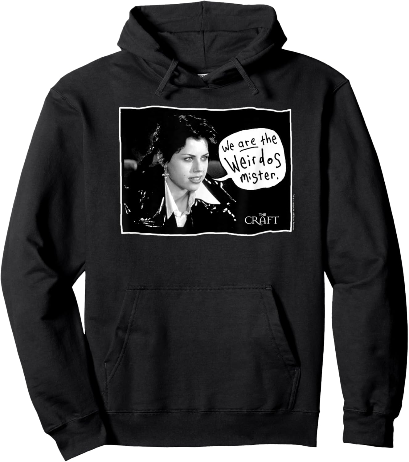 The Craft Nancy Handwritten Quote We Are the Weirdos Movie Hoodie - Hoodie | Black