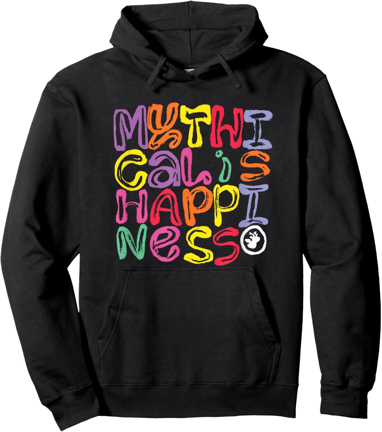 Mythical is Happiness Hoodie - Hoodie | Black