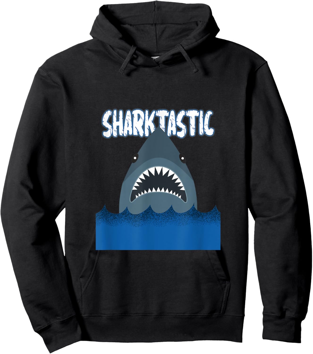 Sharktastic, Shark Hoodie - Hoodie | Black